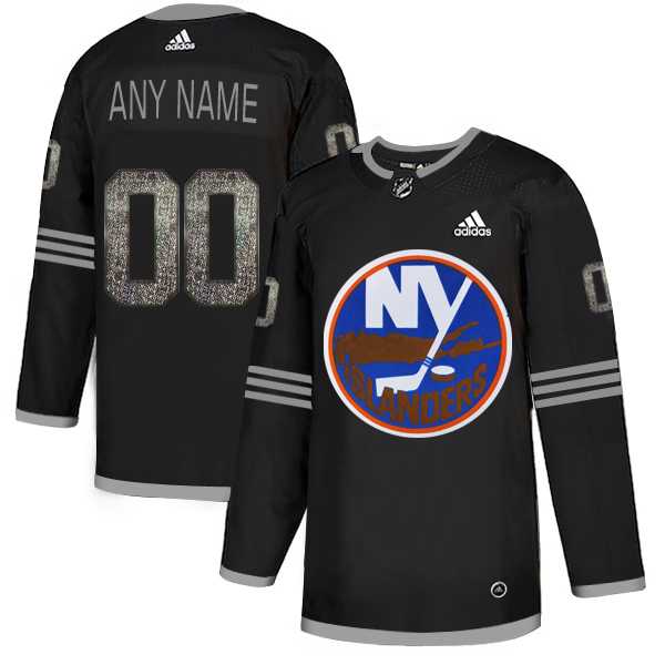 Customized Men's Islanders Any Name & Number Black Shadow Logo Print Adidas Jersey,We sell and wholesale Customized Men's Islanders Any Name & Number Black Shadow Logo Print Adidas Jersey on line form chian!
